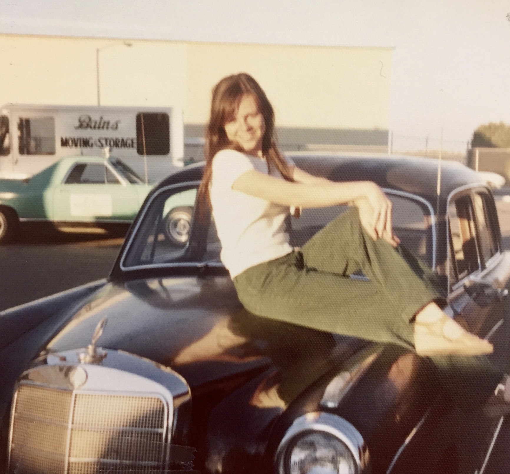 The day I bought an old Mercedes, 1973. 